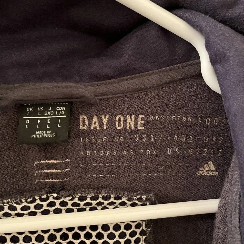 Adidas Consortium X Day One Compact Terry Track Top Jacket Men's Size Large